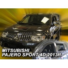 Дефлекторы боковых окон Team Heko для Mitsubishi Pajero Sport (2013-)
